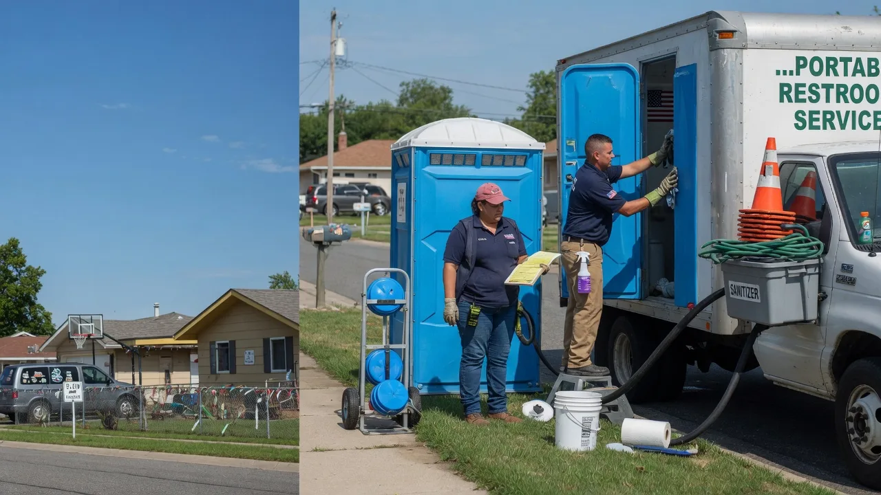 Portable Toilet Rental in Eddyville, IA near me